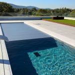 Pool mit BAC Rollladen RM PC Solar silber I